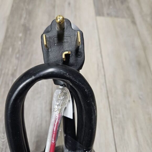 Utilitech 6ft 4 Prong Black Dryer Appliance Power Cord 10 Gauge 30 Amp New - Picture 6 of 7